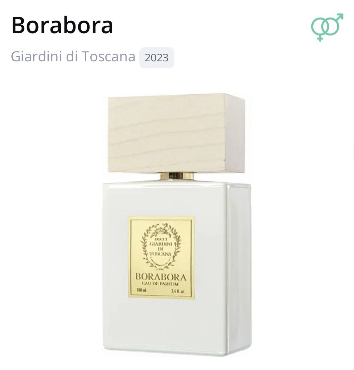 Profumi & Eau de Toilette: Giardini di Toscana Borabora 1.5ml Muster – Nuovo (secondo la descrizione) da Meierskappel venduto da Philium
