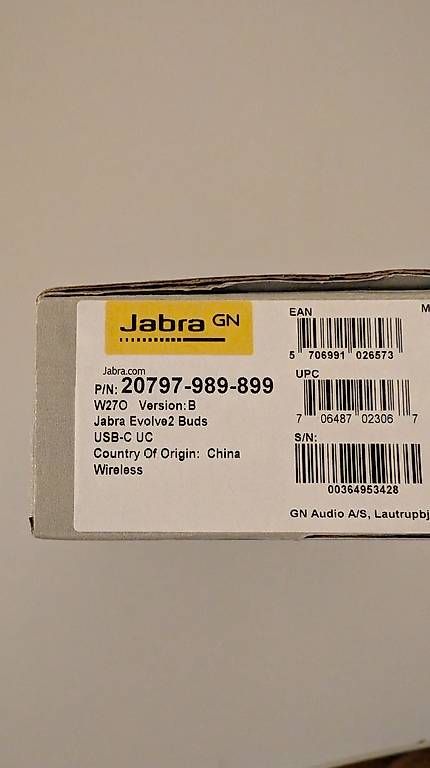 Jabra Cuffie: Jabra Evolve2 Buds – Usato da Unterkulm venduto da famerismann 3