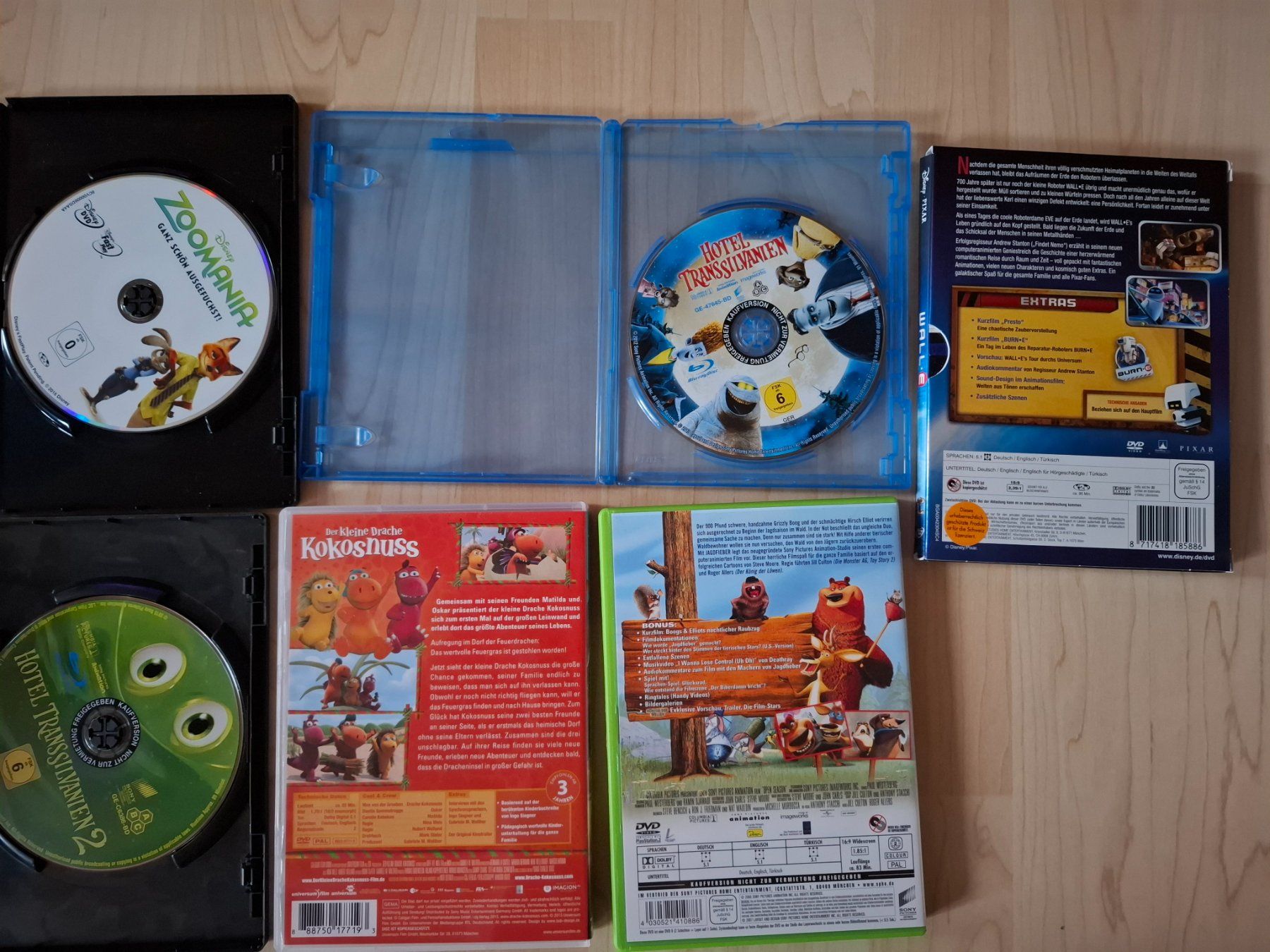 Tutti i DVDs: 4 stk.DVD`s / 2stk. Bluray – Usato da Oberurnen venduto da rotty80 1
