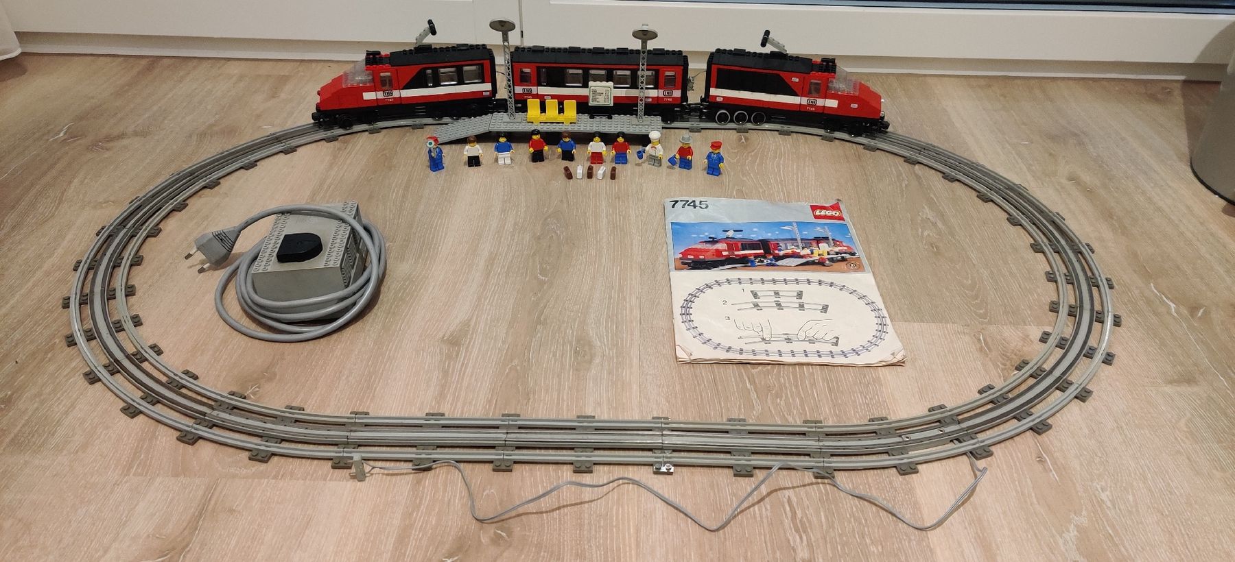 Lego Baukästen: Lego 7745  Eisenbahn 12V / Vintage – Gebraucht aus Erstfeld von Bini-CH
