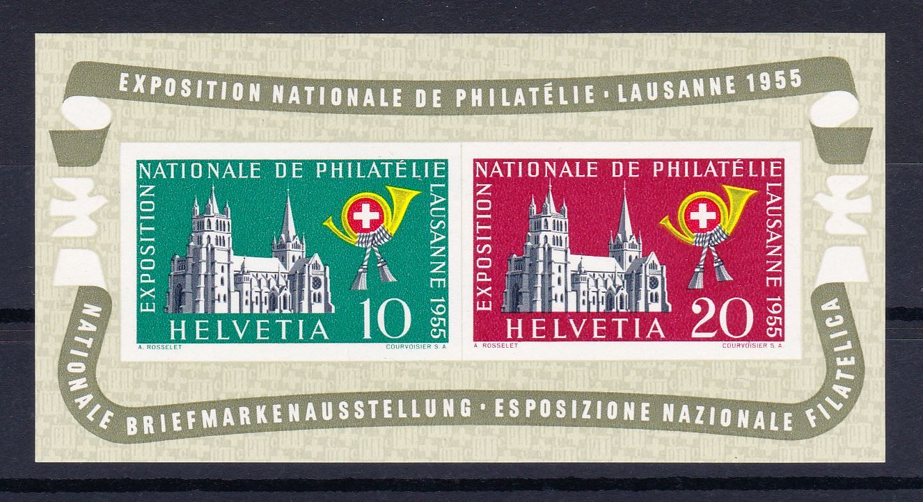 Tutti i francobolli: W35 Lausanner Block postfrisch, SBK 80.- – Usato da Wenslingen venduto da riger11