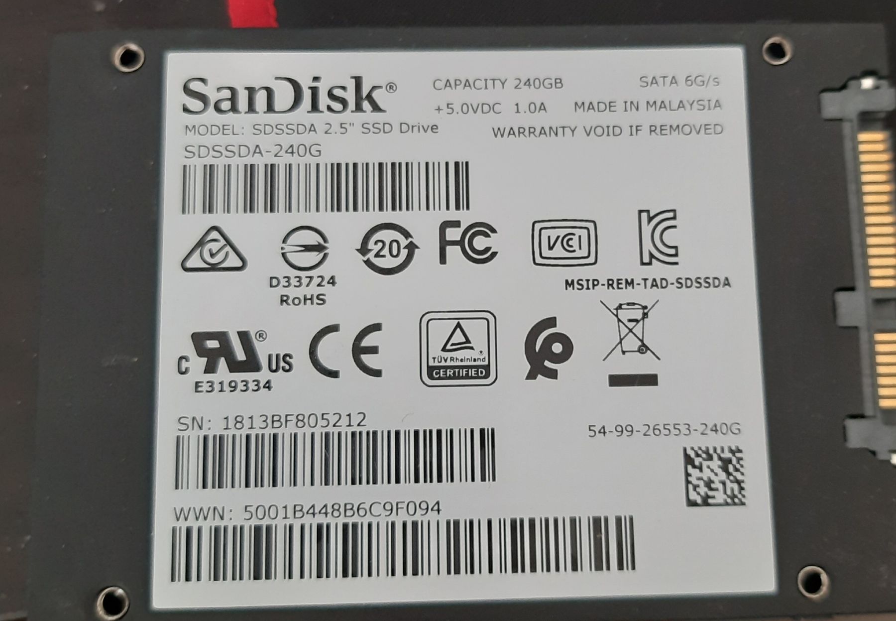 Sandisk Dischi rigidi: SanDisk SSD 240 GB🙂 – Usato da Zürich venduto da vik_q29w 1