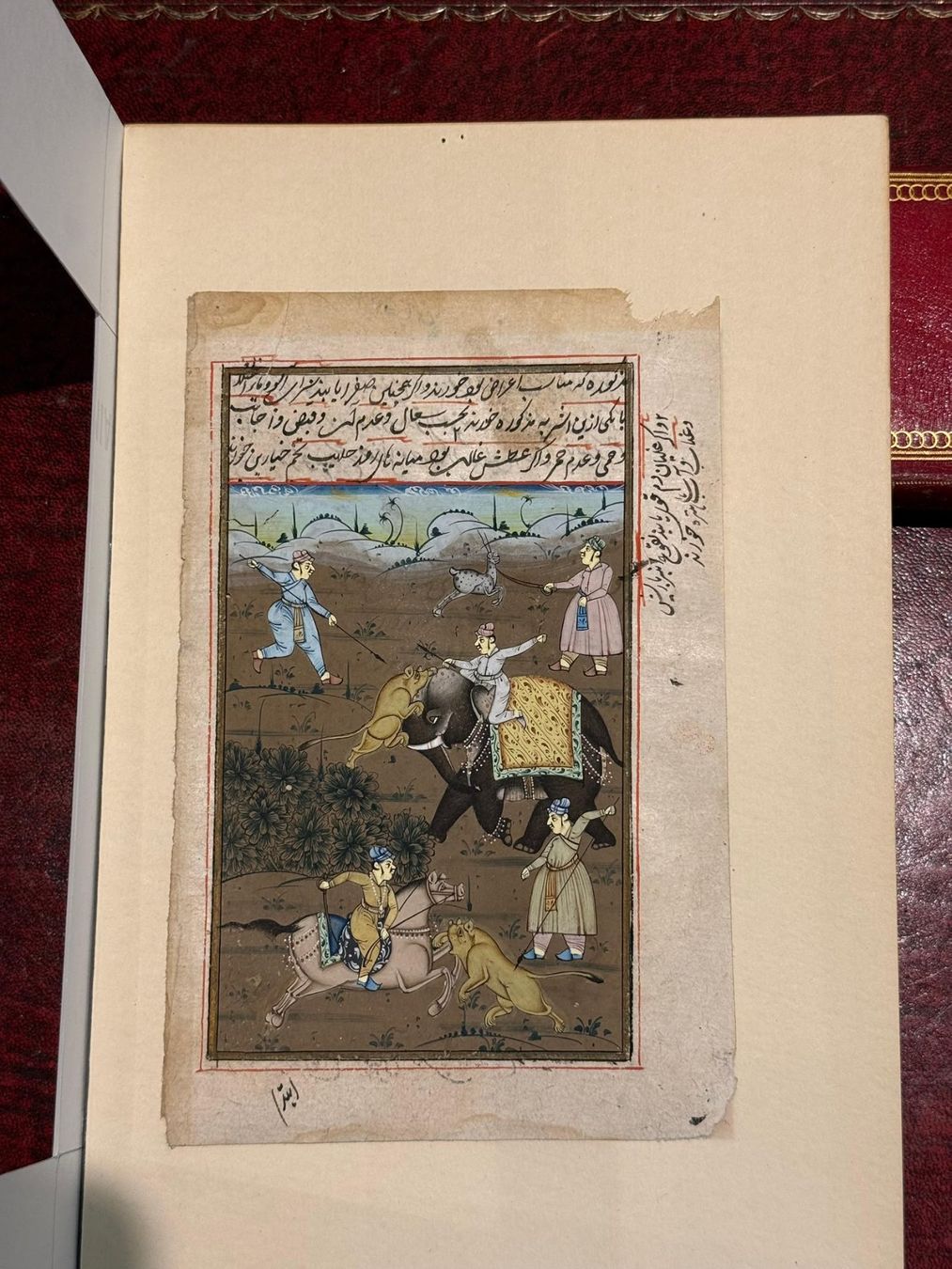 Tableaux: Antike indopersische Miniature, Manuskript – D'occasion à Zofingen par GrosisWonderkeller 6