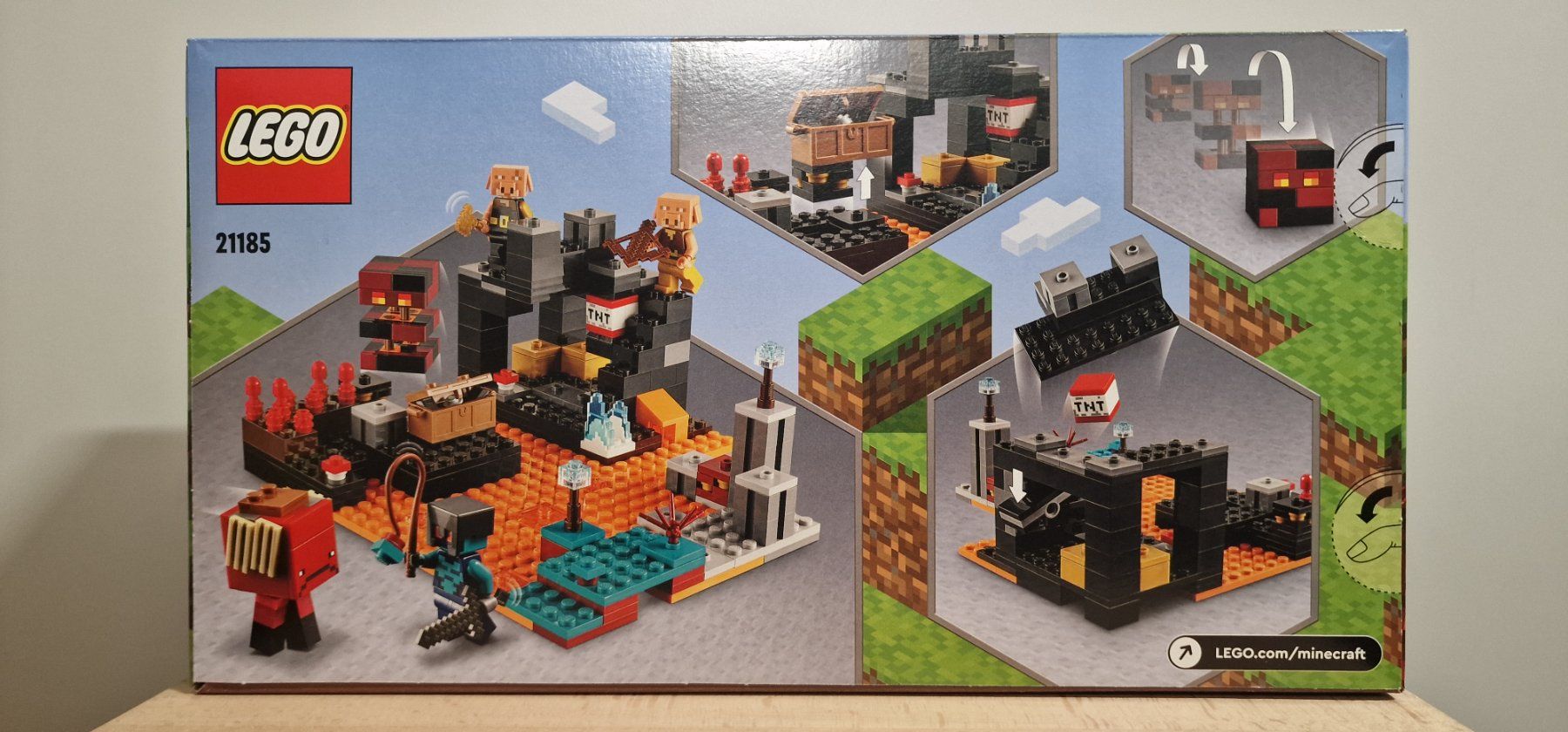 Lego Kit di costruzioni: Lego 21185 Minecraft The Nether Bastion – Nuovo e nell'imballaggio originale da Echichens venduto da aegis0129 1
