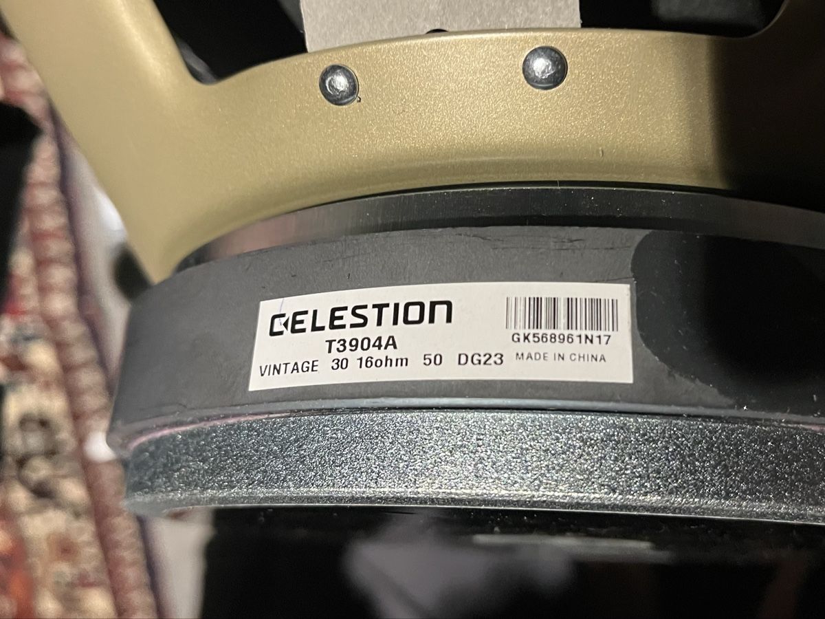 Lautsprecher: Celestion Vintage 30 / 16 Ohm – Gebraucht aus St. Gallen von Audiophil84 3