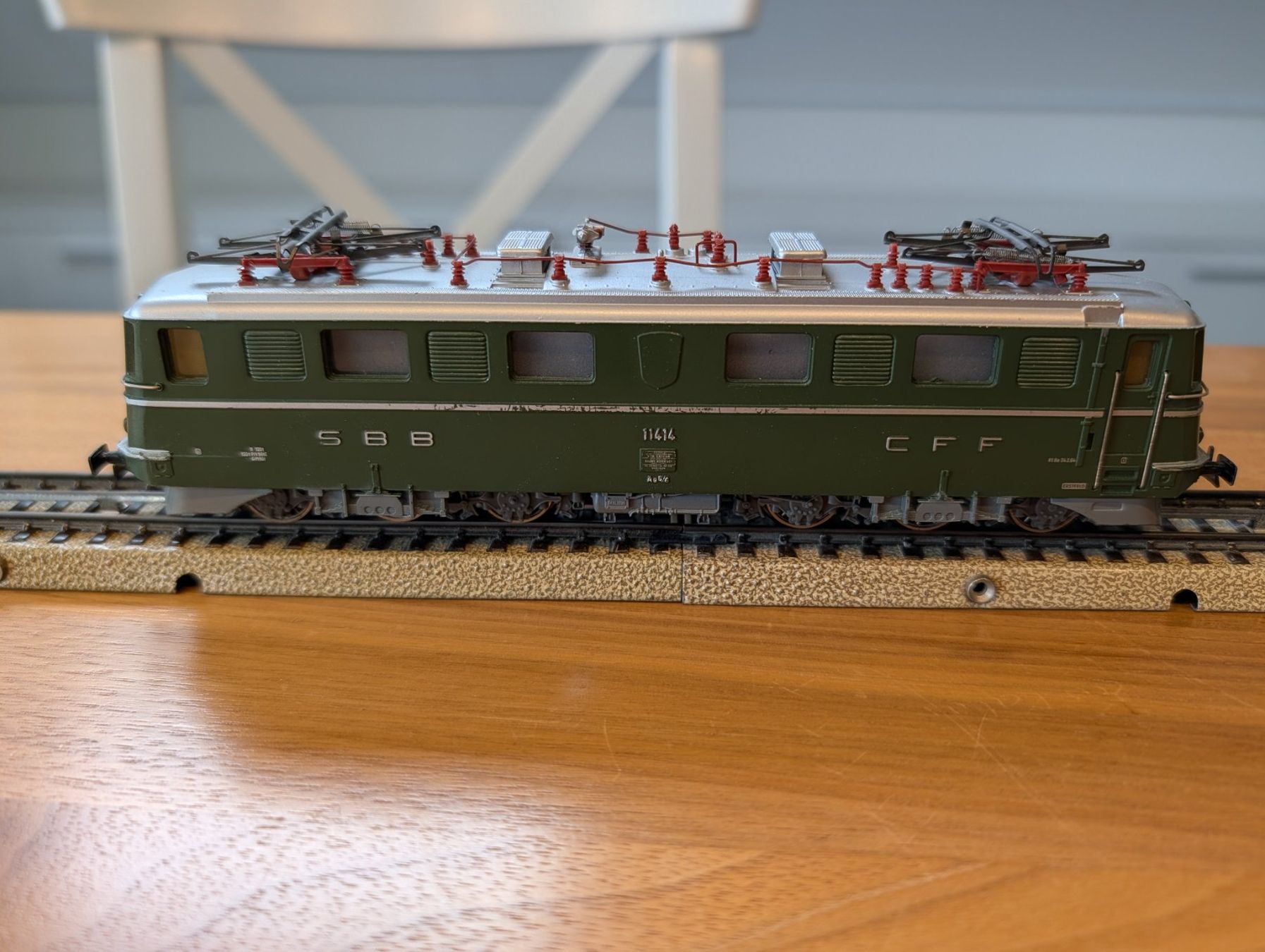 Märklin Modellini di ferrovie: Märklin H0 Ae 6/6, analog – Usato da Menzingen venduto da gessmenn 4