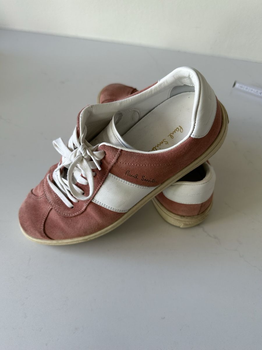 Paul Smith Scarpe da donna: Paul Smith Trainers pink suede leather size 39 used – Usato da Basel venduto da petunia08 1