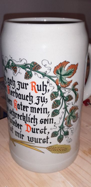 Appenzeller Bier Humpen Glas 0.5l (6 Stück) (Gebraucht) in Küsnacht ZH