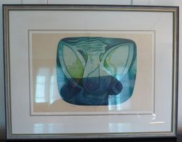 🌺 Jeremy GENTILLI Bild Modern, ca. 65.3 x 85.5cm