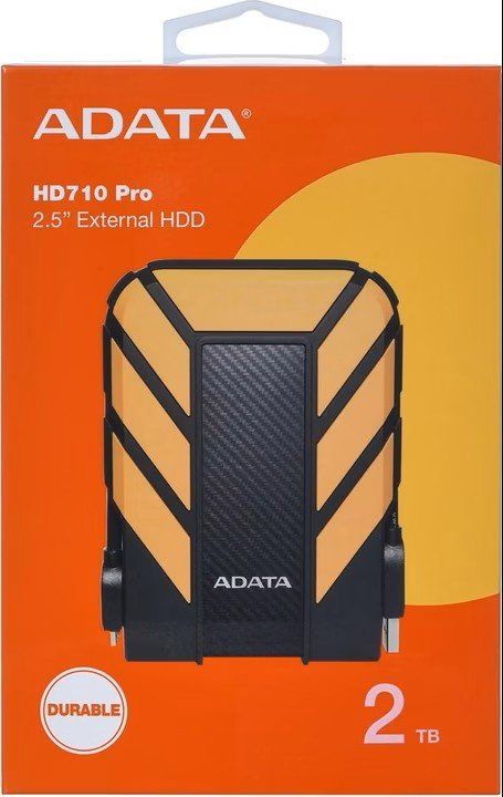 Dischi rigidi: ADATA Externe Festplatte AHD710P 2 TB, Schwarz/Gelb – Nuovo e nell'imballaggio originale da Basel venduto da mgn_ft72