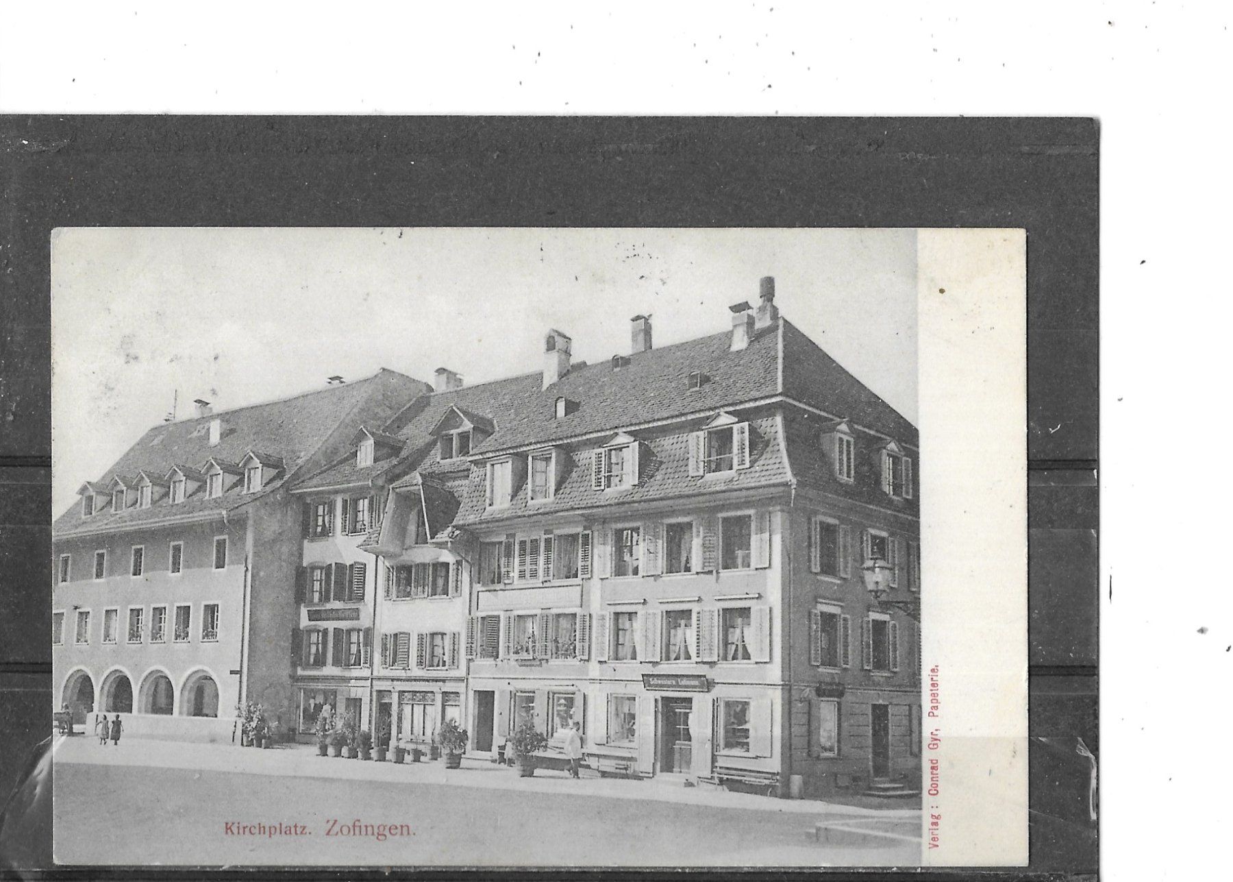 Cartes postales: AG  Zofingen 1911 Kirchplatz – D'occasion à Schocherswil par Wilare