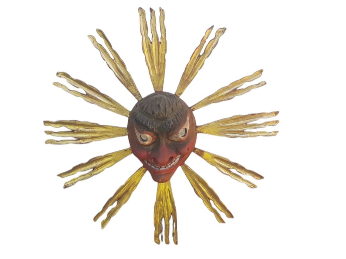 Sonstige Antiquitäten & Kunst: Maske Sonnenteufel antik – Gebraucht aus Mörschwil von antiksalon21 2