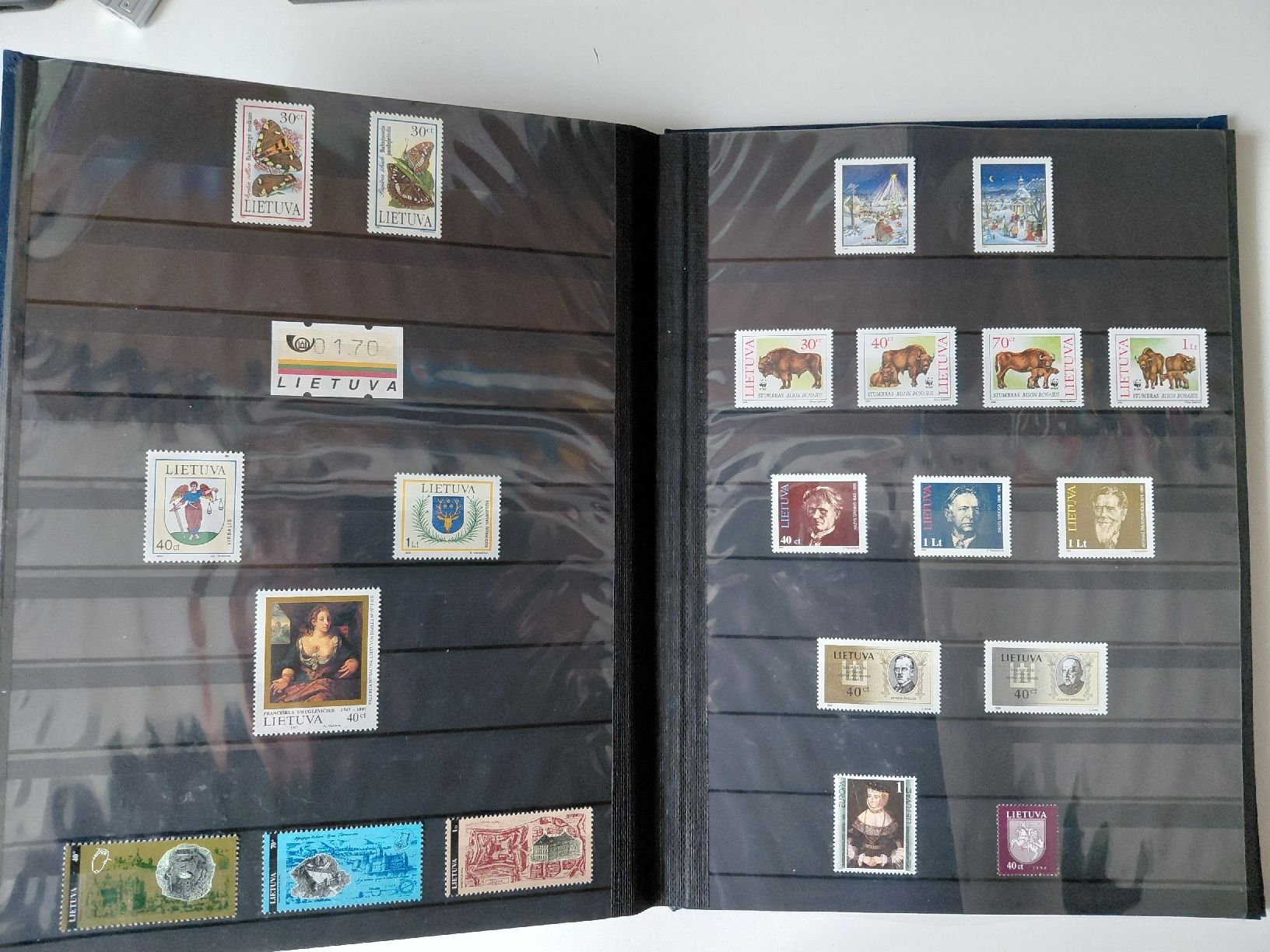 Alle Briefmarken: Litauen Sammlung 1990 - 2007 – Neu (gemäss Beschreibung) aus Greifensee von Retepw 3
