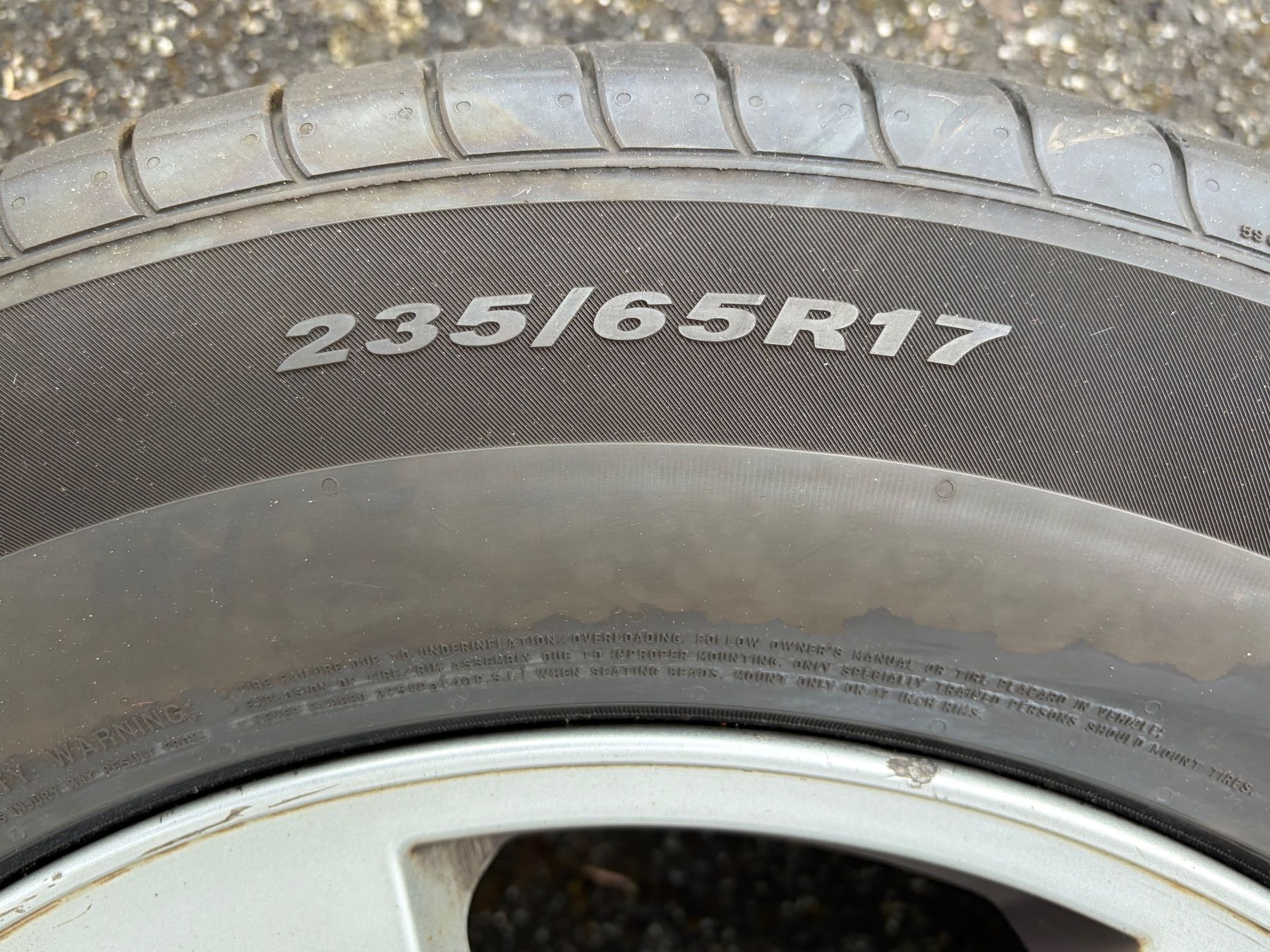Pneus & Kompletträder: VOLVO CX60 4 Sommerräder 235/65R17 – Gebraucht aus Engelberg von Pits68 3