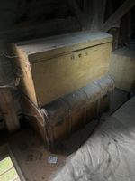 Truhen antike Holztruhen Set 2 Stücke Zustand gebraucht