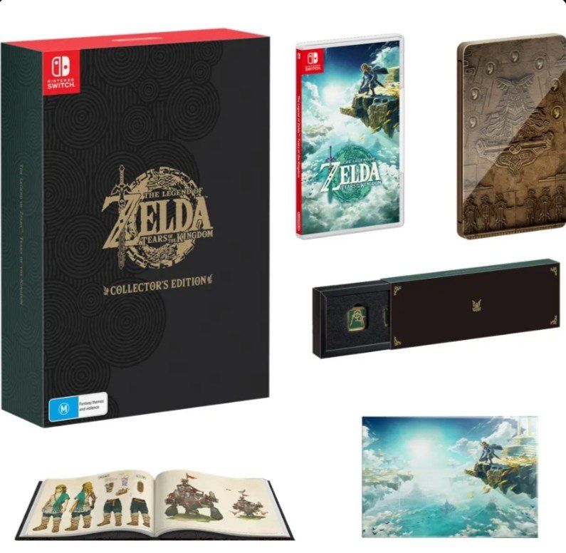 Nintendo Console: Nintendo Switch Zelda OLED Konsole + Collector's Edition – Nuovo e nell'imballaggio originale da Zürich venduto da MDC0 5