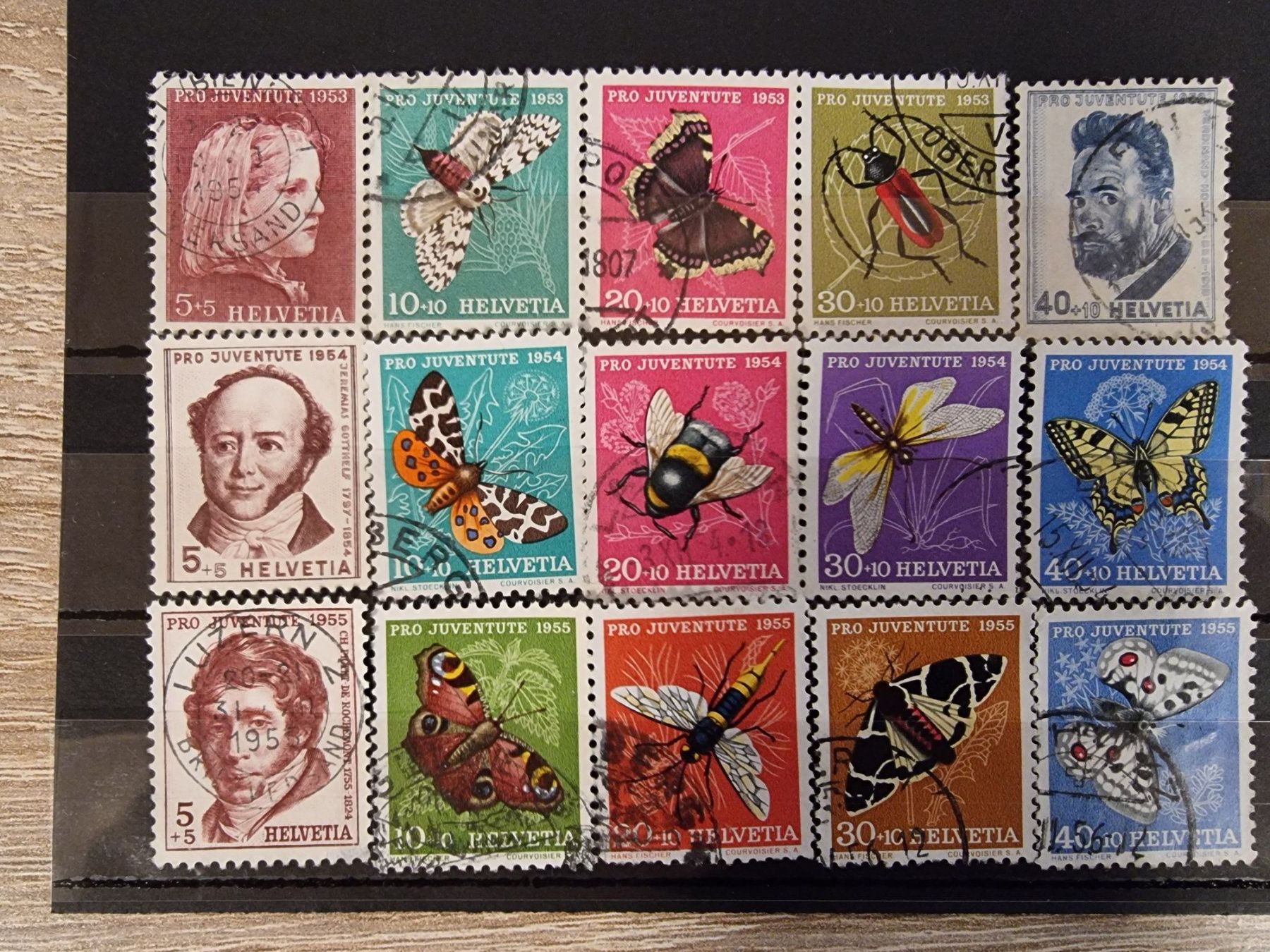 Alle Briefmarken: PJ-Lot 1913 - 1955  - Kat. 851.00! – Gebraucht aus Buchen von Jonny58 2