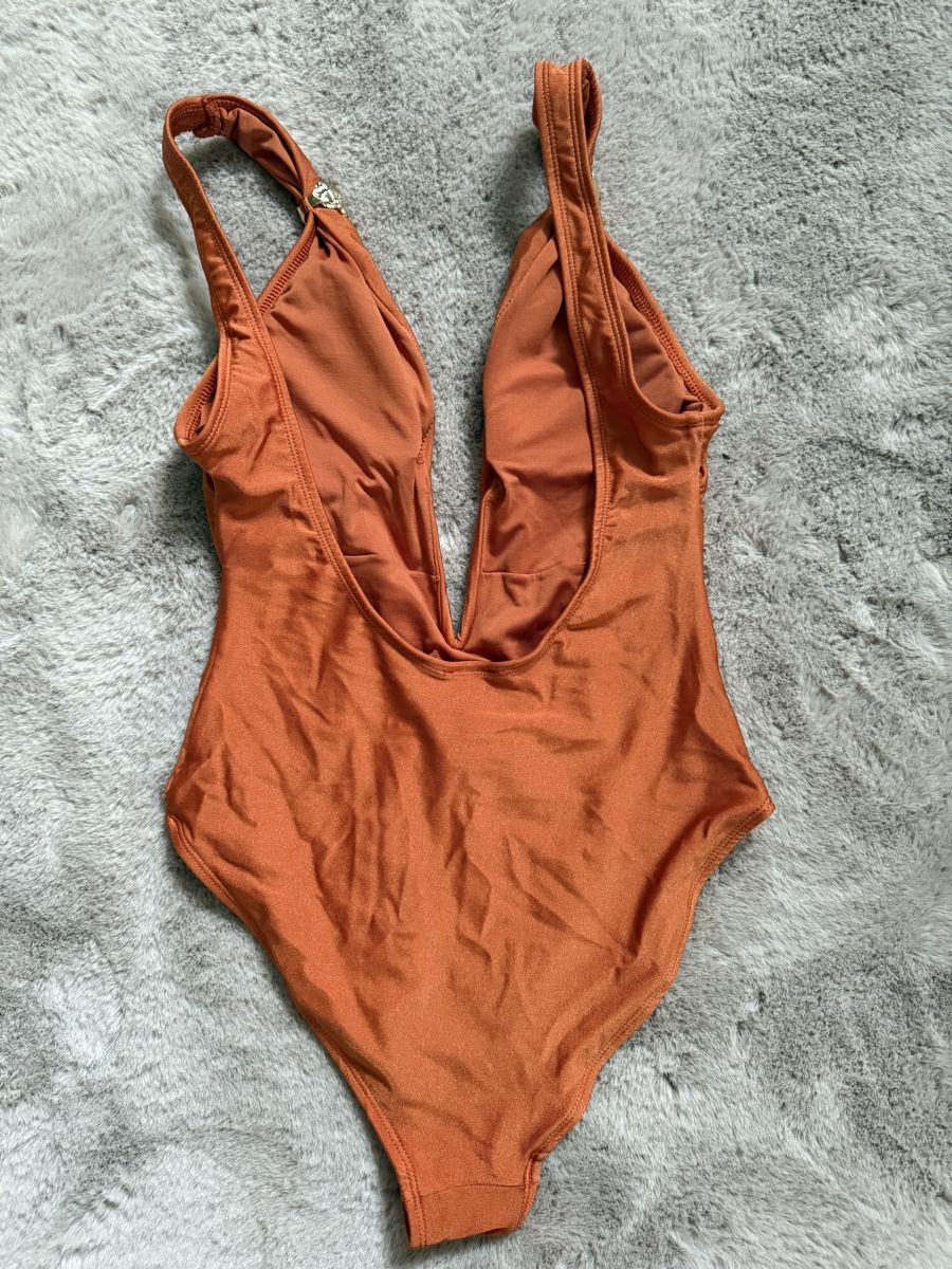 Costumi da bagno & Bikini: Orangefarbener Badeanzug – Usato da Döttingen venduto da SenKirman 7