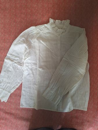 Camicia Petite Mendigote bianca cotone taglia M 