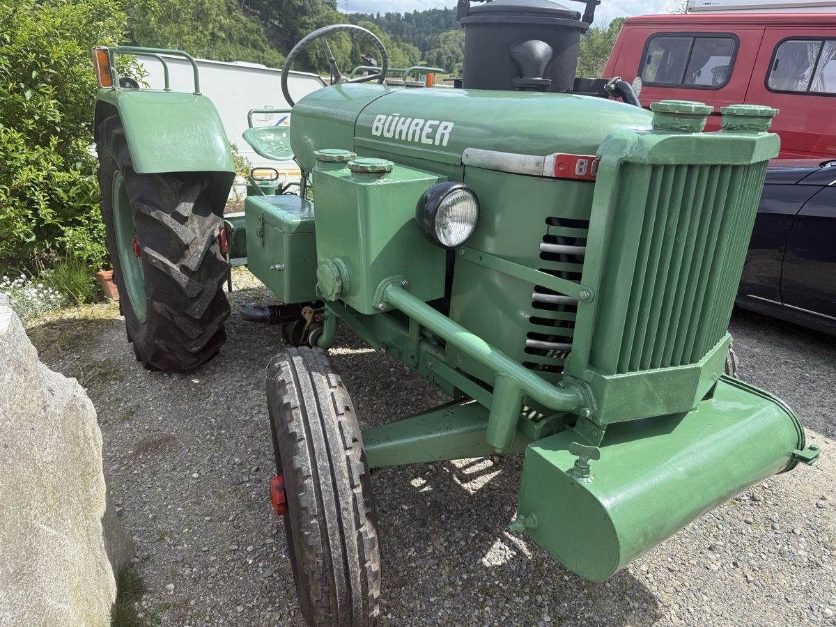 Bührer Trattori: Traktor Bührer mit Holzvergasser Petrol – Usato da Niederbipp venduto da baggerch 5