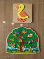 2 x Puzzle aus Holz
