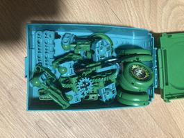 LEGO Technic 8505 Jungle Slizer Set in der blauen Aufbewahru