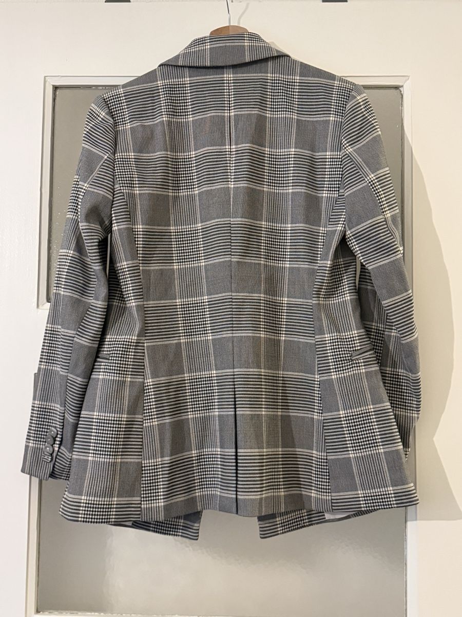 H&M Giacche: H&M Blazer, Grau Kariert, Grösse 34 – Nuovo (secondo la descrizione) da Basel venduto da zukk_ 2