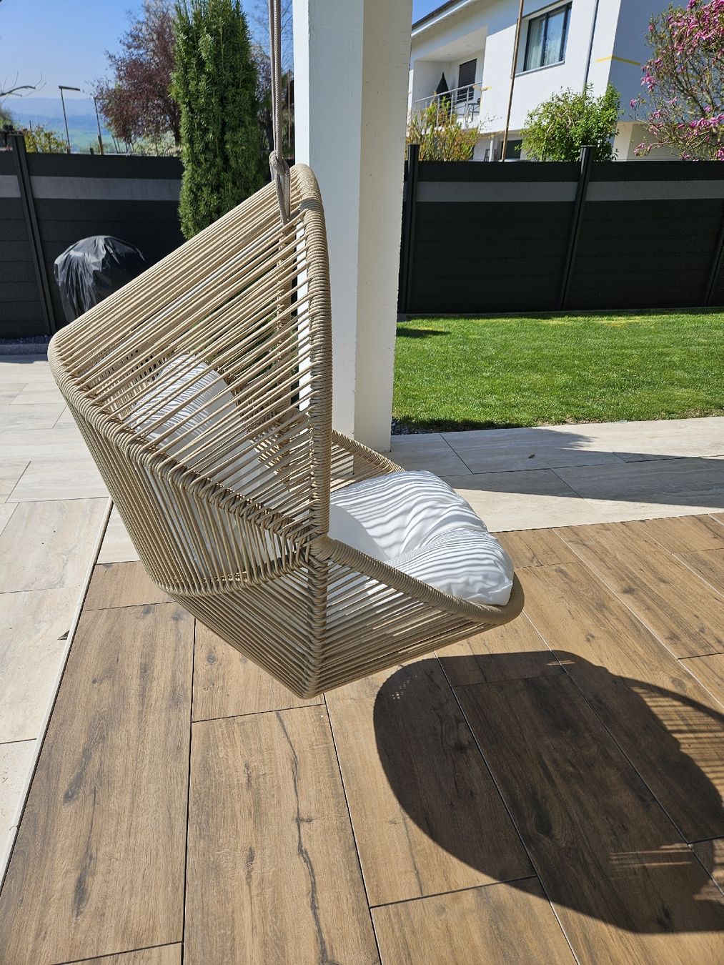 Poltrone pensili da giardino: Hängesessel – Nuovo (secondo la descrizione) da Bünzen venduto da nad_8552 4