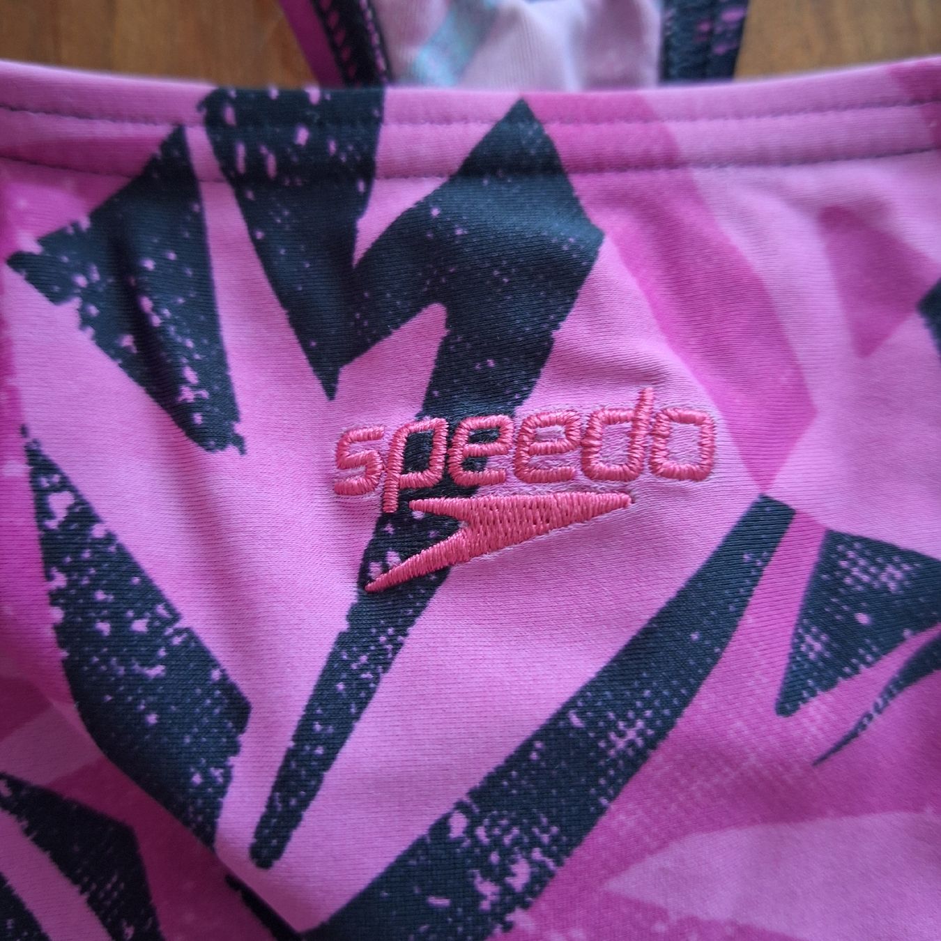 Speedo Badekleider & Bikinis: Badeanzug Speedo Pink Schwarz Grösse 164 Mädchen – Gebraucht aus Schübelbach von rab02 1