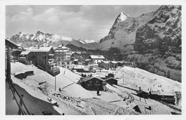 Mürren (BE) Winterpanorama