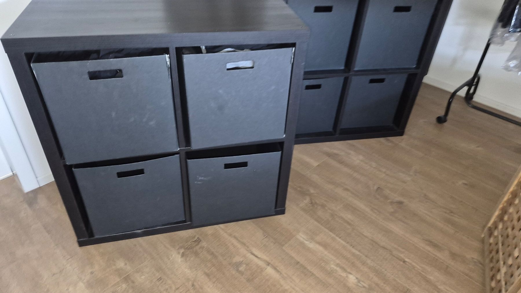 Ikea Scaffali: KALLAX 2x 4er - IKEA - Schwarz – Usato da Zürich venduto da Ramo77ZH