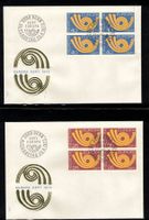 1973  FDC 4er Europa aus ABO