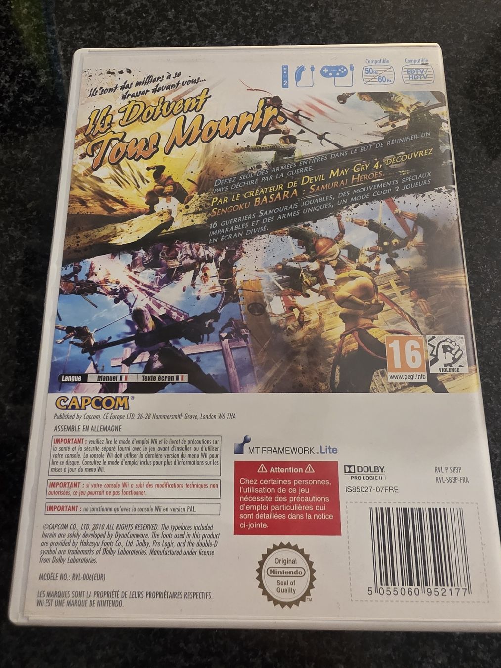 Giochi: Sengoku Basara Samurai Heroes Wii – Usato da Chavornay venduto da Crash37 1