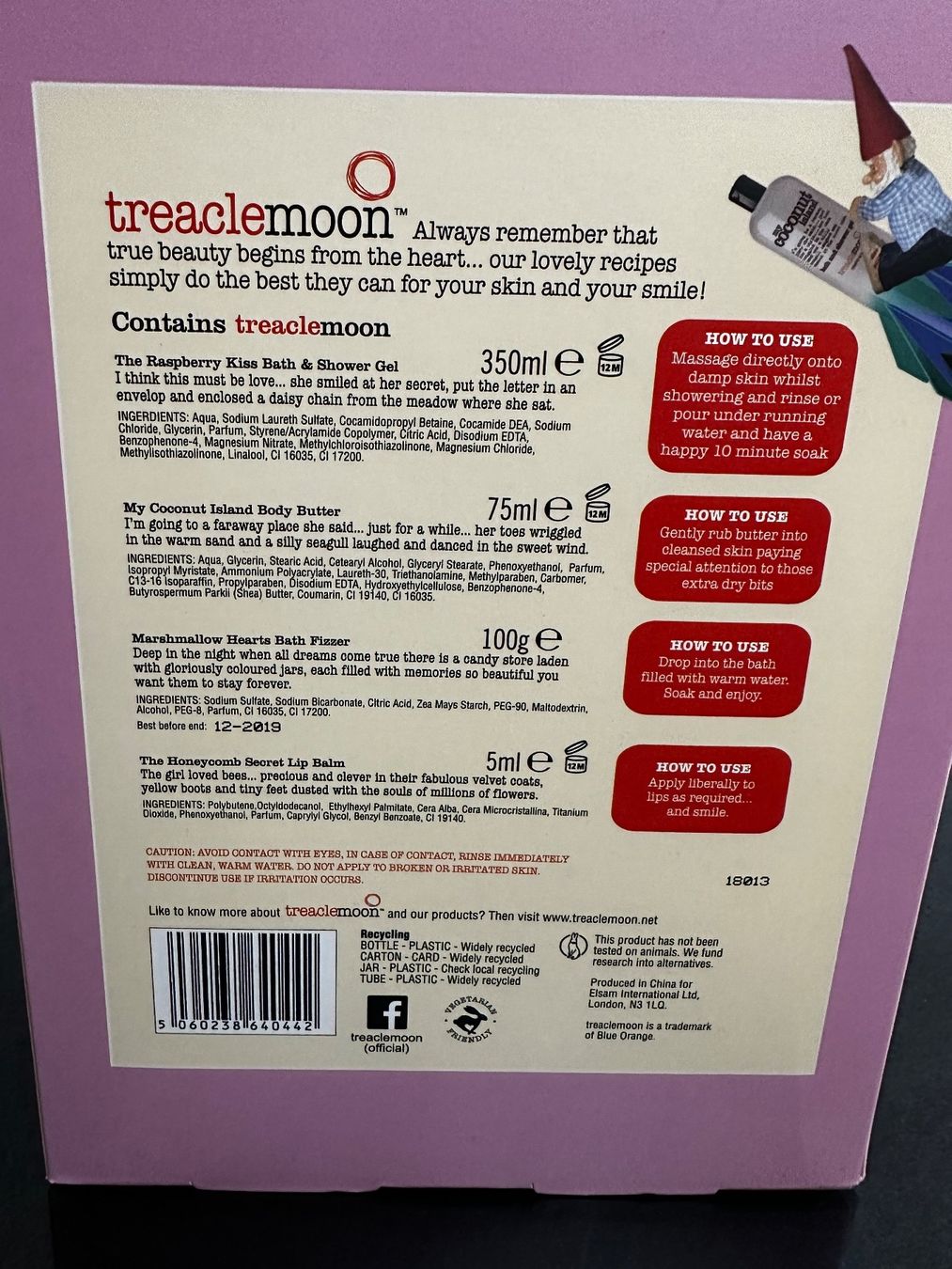Duschen: Treaclemoon Geschenkbox Dusche Lipbalm Badebombe NEU OVP – Neu und originalverpackt aus Wilderswil von FirstDivine 4