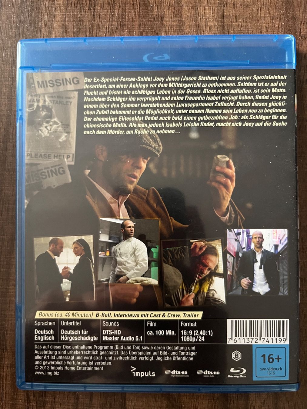Redemption (2013) Blu-ray - Jason Statham (Neu (gemäss Beschreibung ...