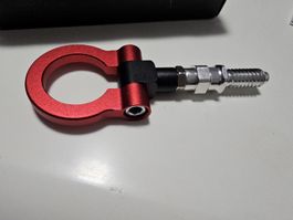 Crochet de Remorquage Universel Rouge - Tuning Auto 50