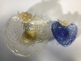 2 Muranoglas Schalen, Barovier&Toso