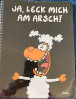Ruthe collegeblock block A4 Leck mich Ringbuch