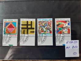 Pro Patria Briefmarken 1991, Satz Nr. B231-234