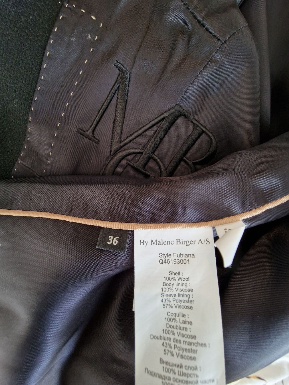 Malene Birger Giacche: by Malene Birger Wool Blazer 36 – Nuovo (secondo la descrizione) da Basel venduto da chingson 3