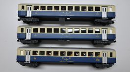 3 x Personenwagen HAG BLS 20-33 826-8 neuwertig HAG-Packung