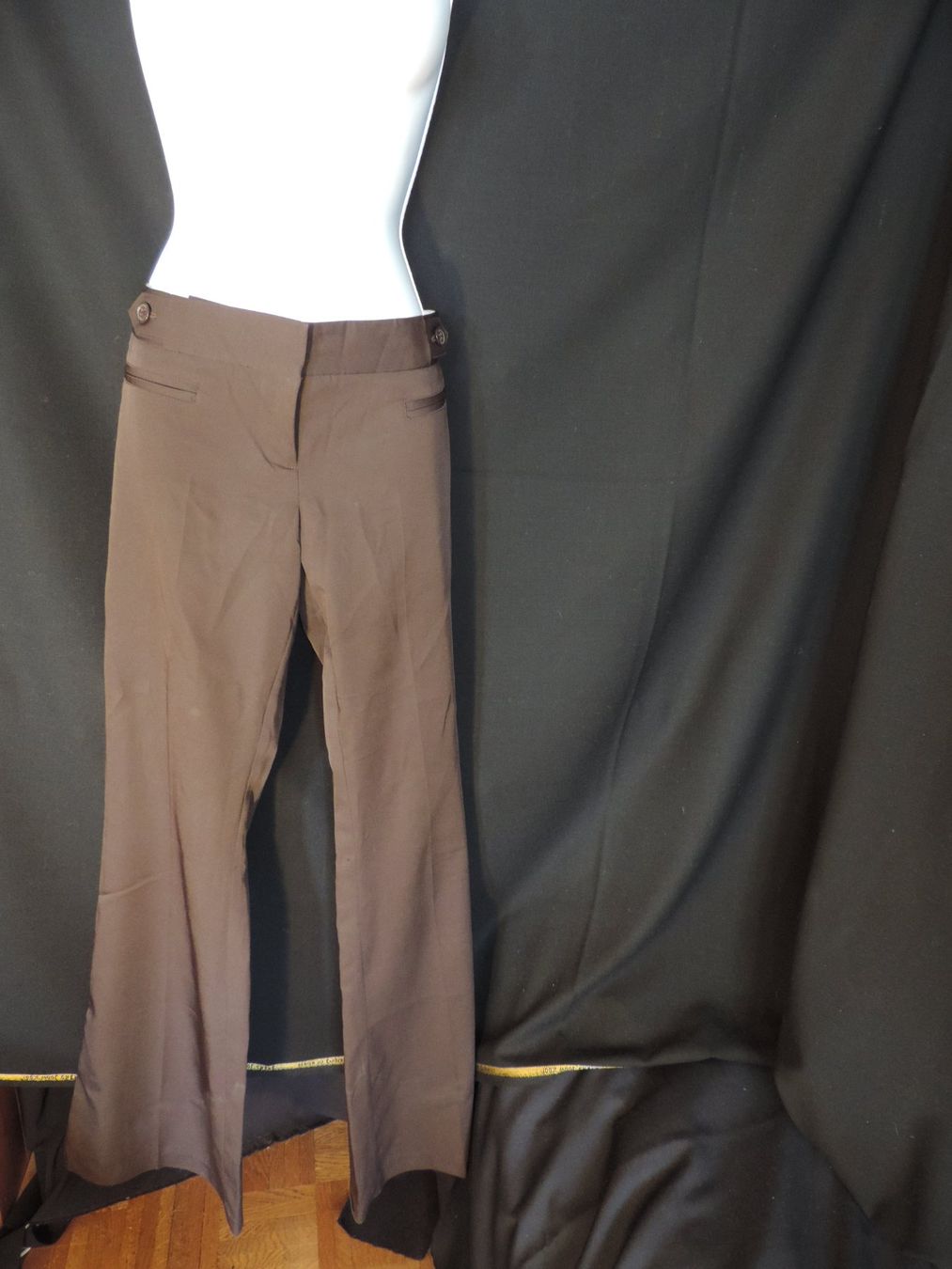 Pantaloni: pantalon droit brun – Usato da Genève venduto da Axelle333 2