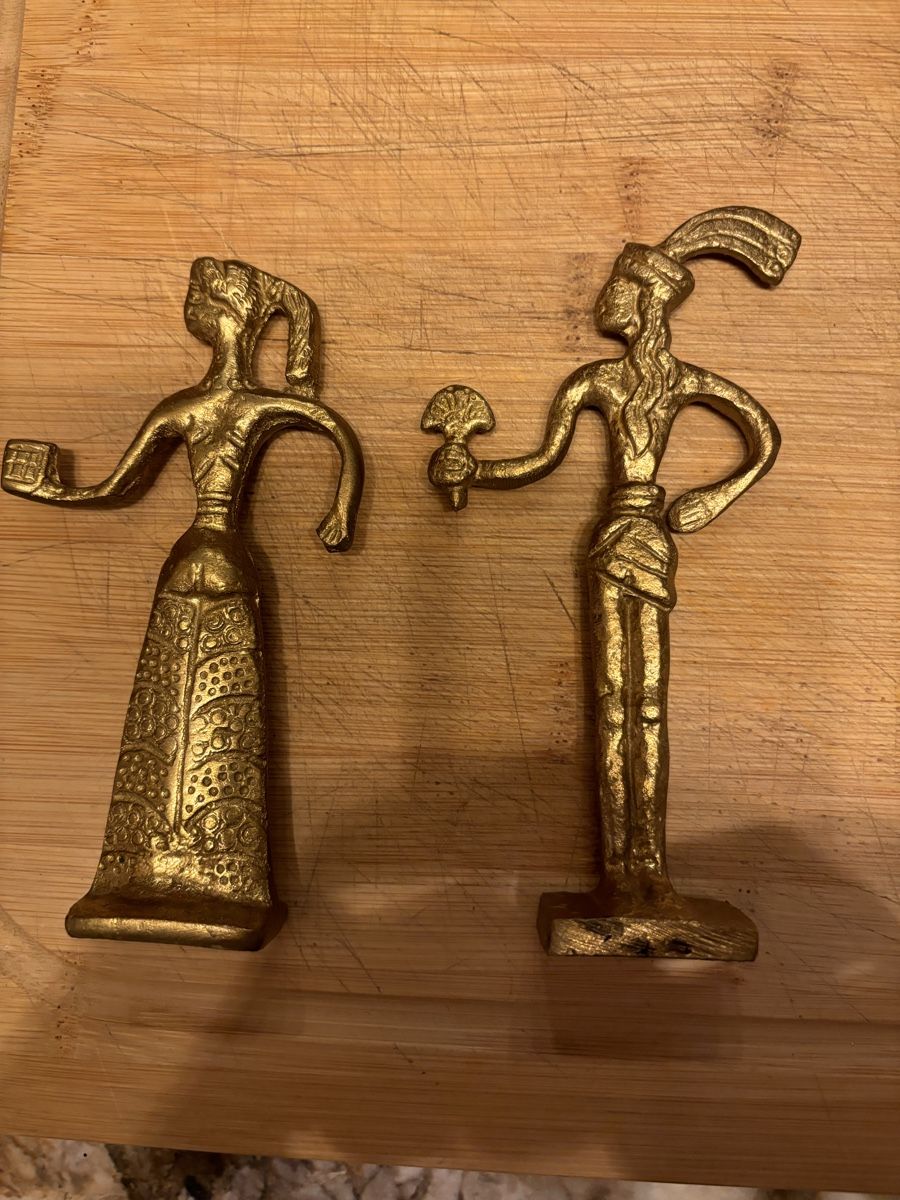 Jeux: Schachspiel, Bronzefiguren, Kupfer-Schachbrett – D'occasion à Dürnten par stefan-kuenzli 1