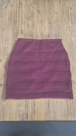 Burgundy Skirt from Primark - S