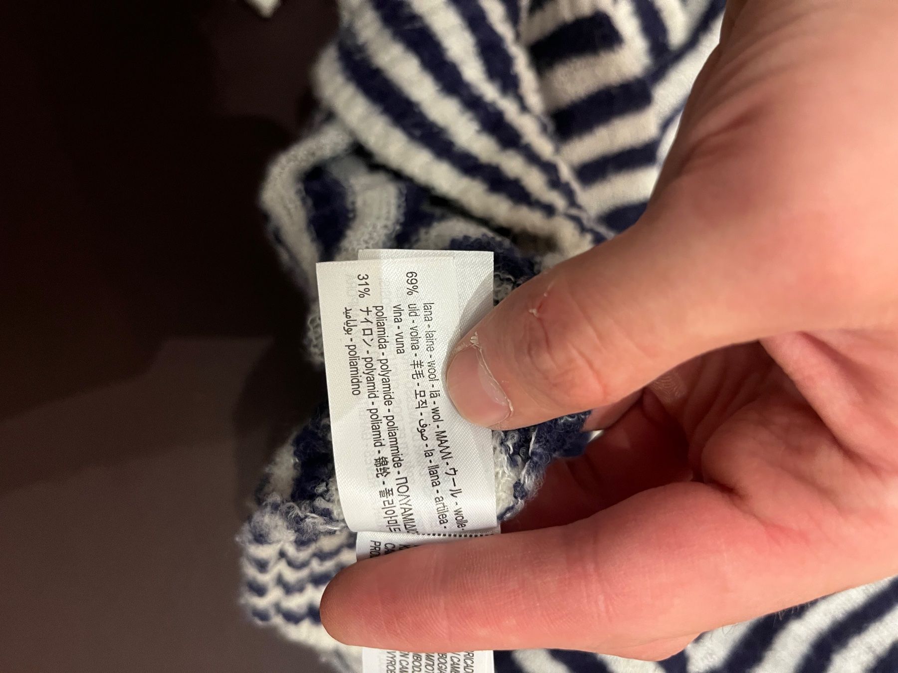 Zara Pullover & Sweatshirts: Pullover Zara gestreift blau Herren Grösse M gebraucht – Gebraucht aus Zürich von TieLukas 2