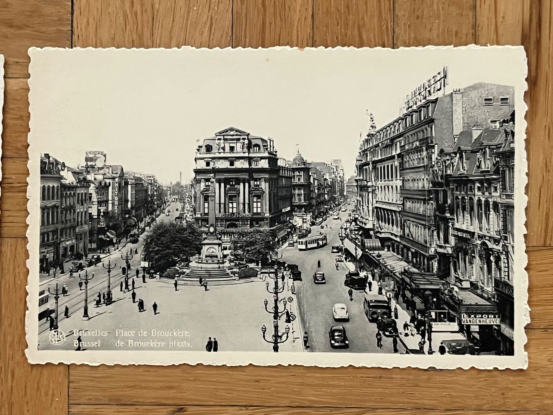 Cartoline postali: Brüssel, Place de Brouckère – Usato da Romanshorn venduto da luxcollect