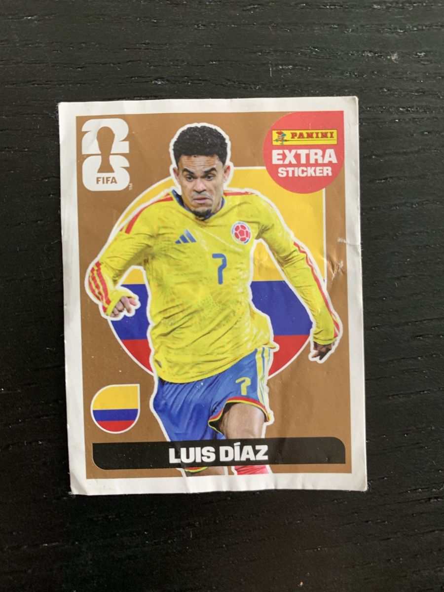 Panini Carte collezionabili: Luis Diaz Panini Extra Sticker – Usato da Pfeffingen venduto da Samuel4148