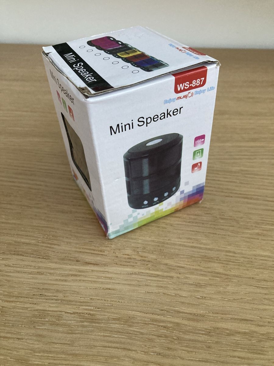 Haut-parleurs: Mini Speaker WS-887 – Neuf avec emballage d'origine à Carabbia par DidierBaccianti 1