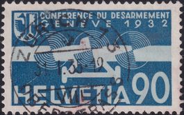 1932, F18 mit tollem Vollstempel von ZH-OBERSTRASS, Kat:75.-
