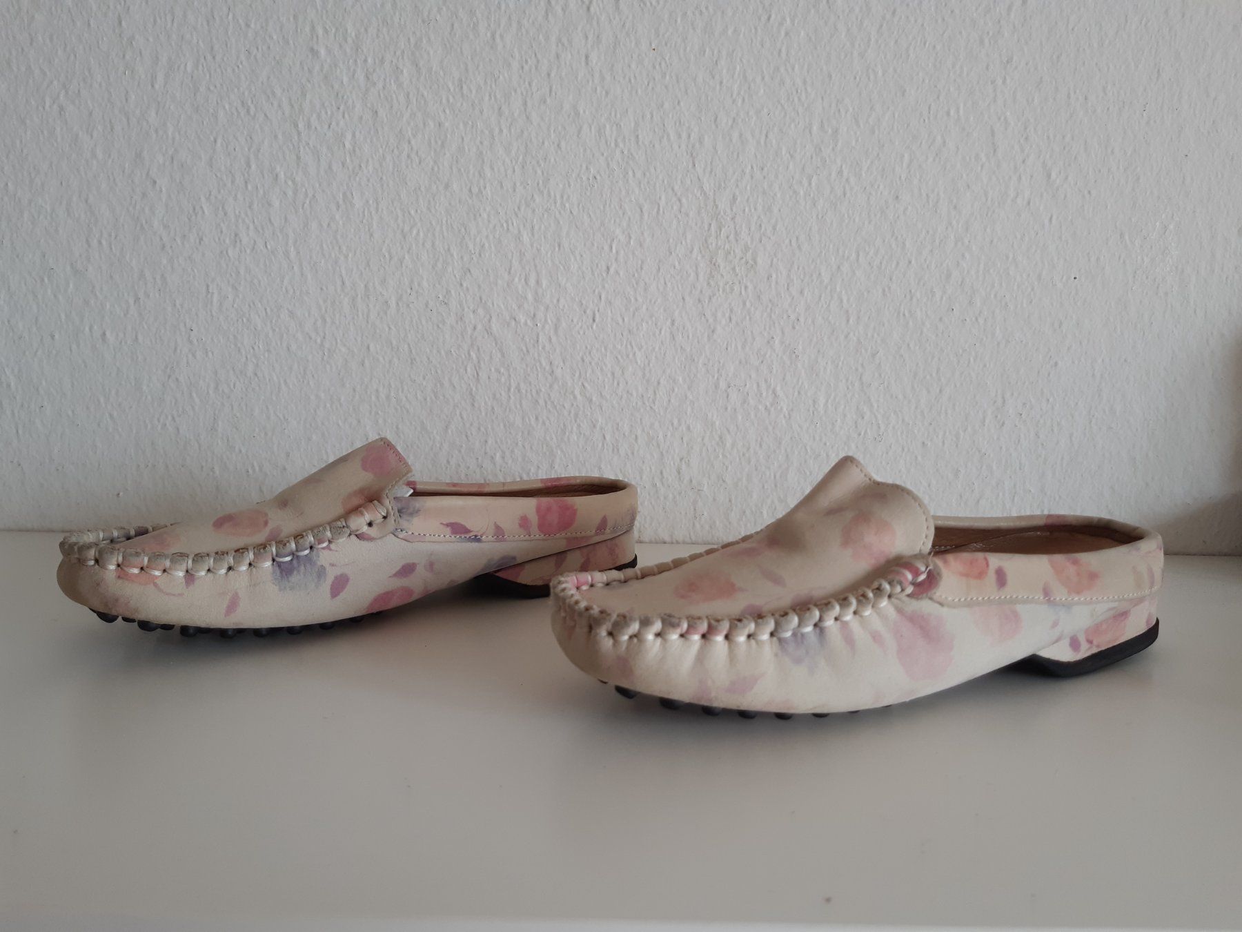 Scarpe per ragazze: Mädchen Slipper 27/28 Echtleder wie neu – Nuovo (secondo la descrizione) da Greifensee venduto da Foxglove 1